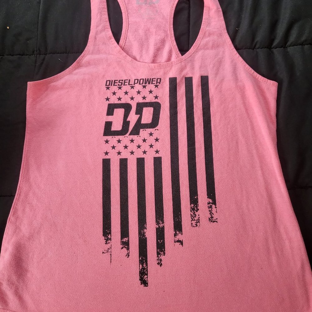 Diesel Power Diesel Brothers Womens Raceback Tank